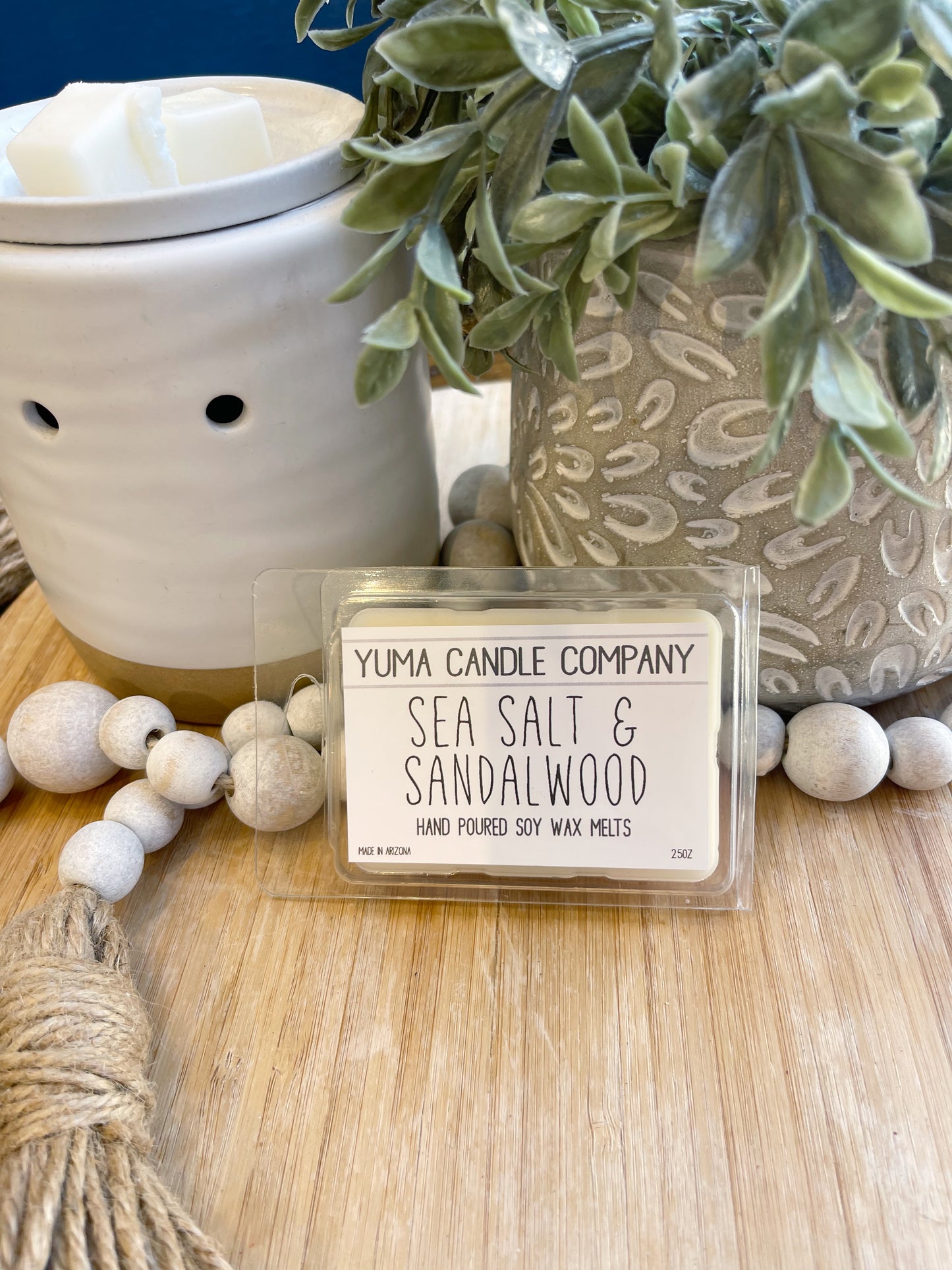 Sea Salt & Sandalwood Soy Wax Melt