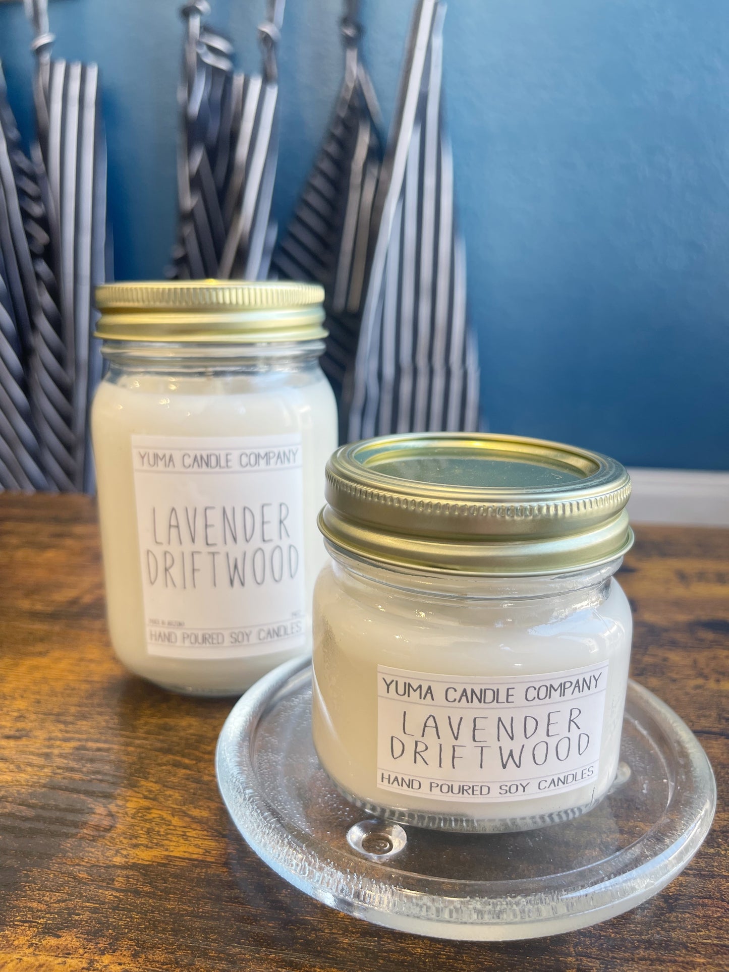 Lavender Driftwood Soy Candle