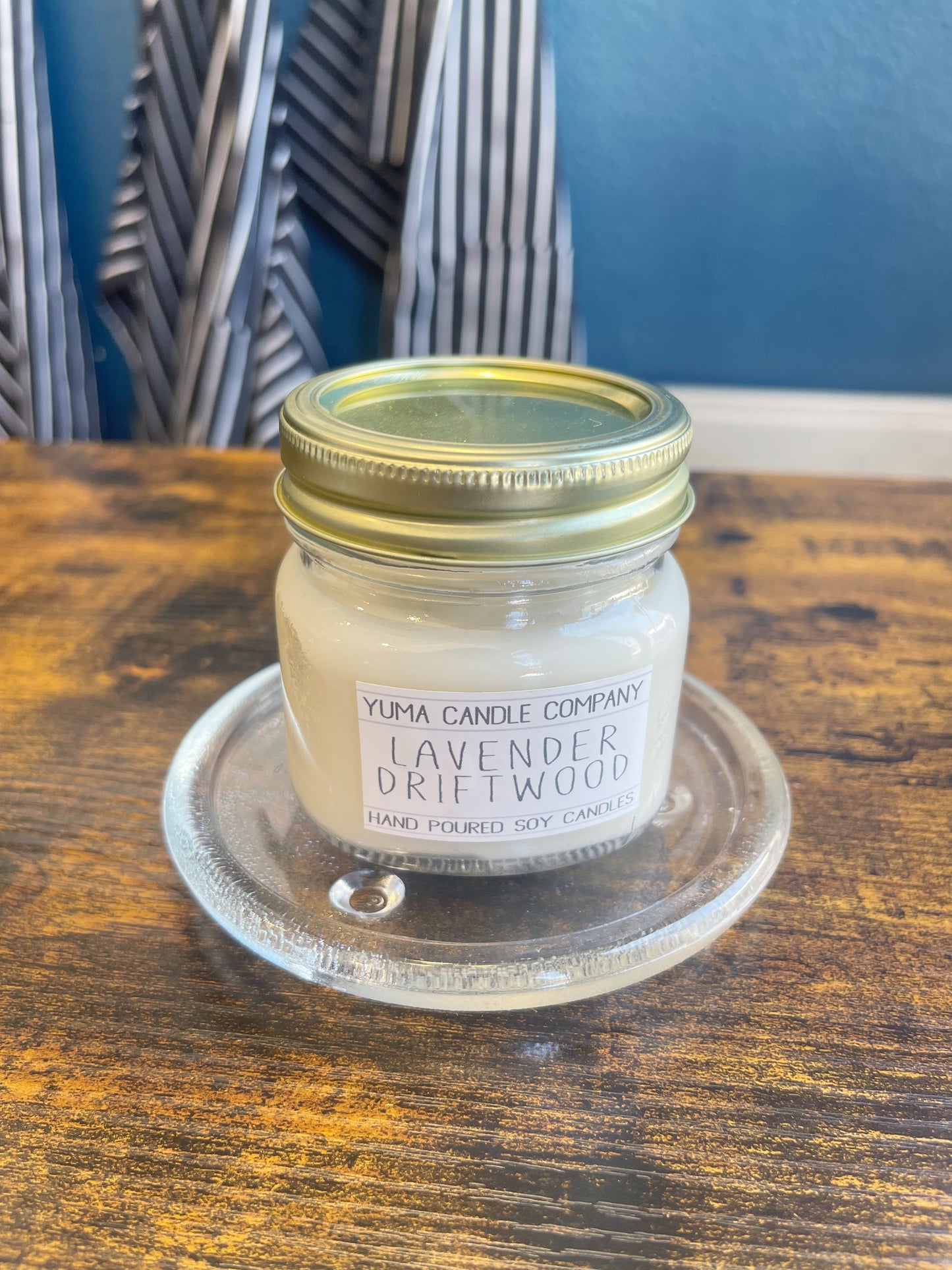 Lavender Driftwood Soy Candle
