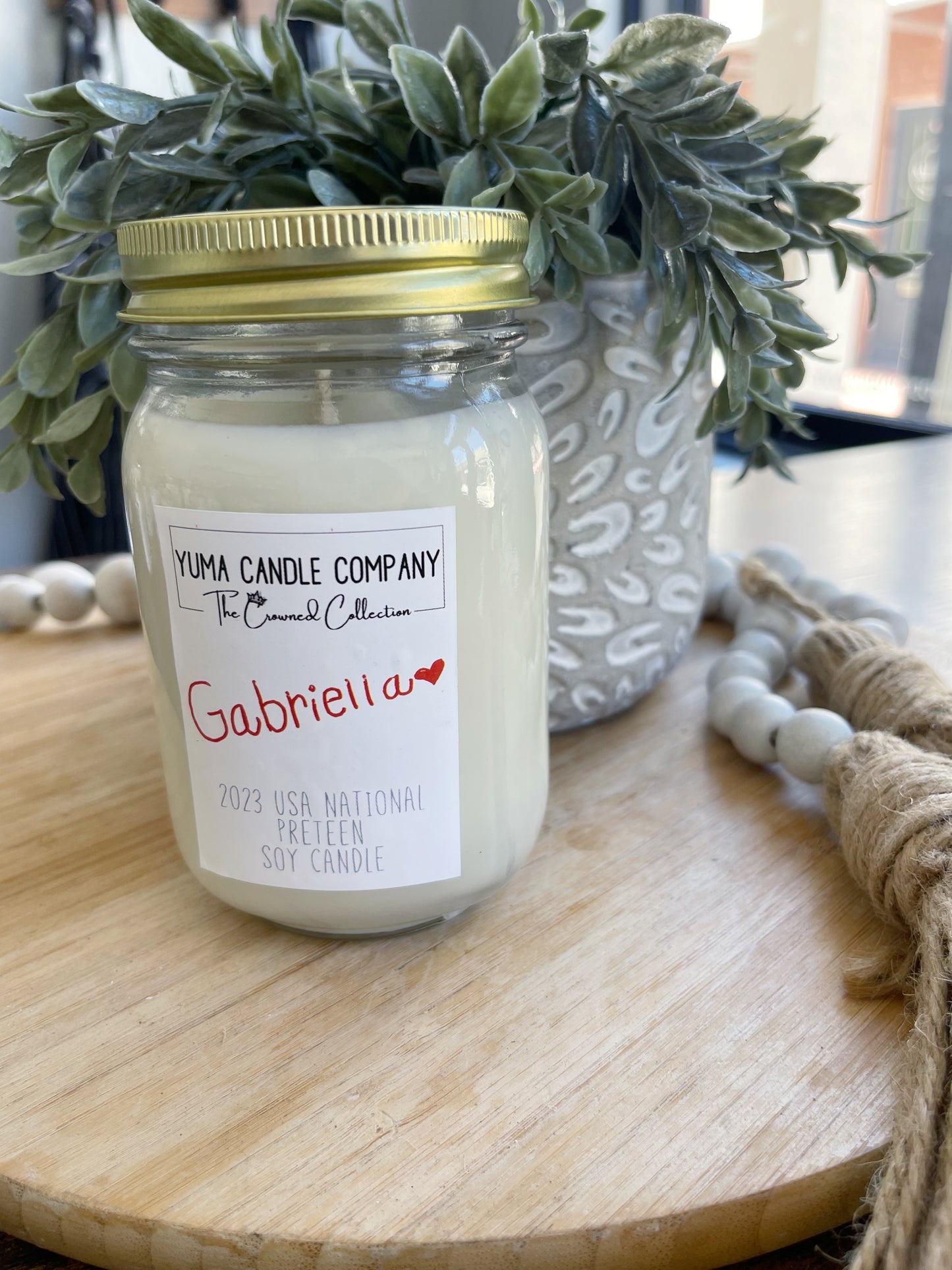 The Gabriella - Sweet Serenity Soy Candle