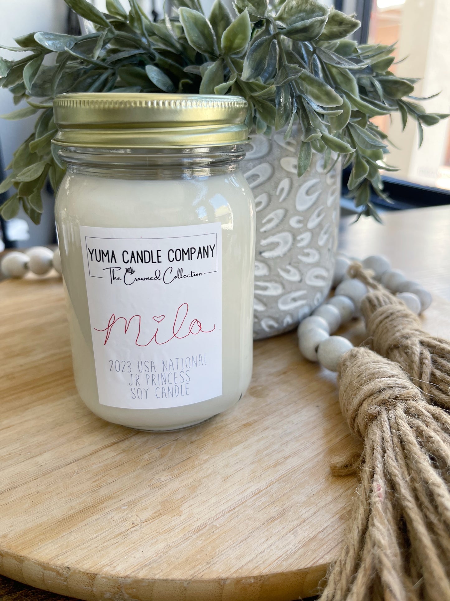 The Mila - Rose Bouquet Soy Candle