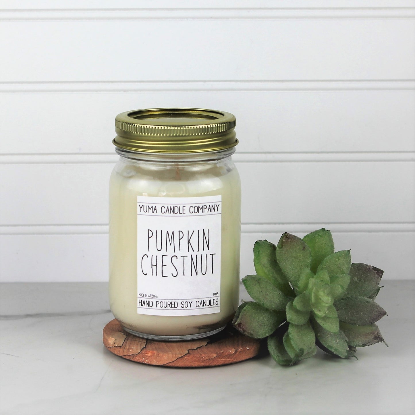 Pumpkin Chestnut Soy Candle