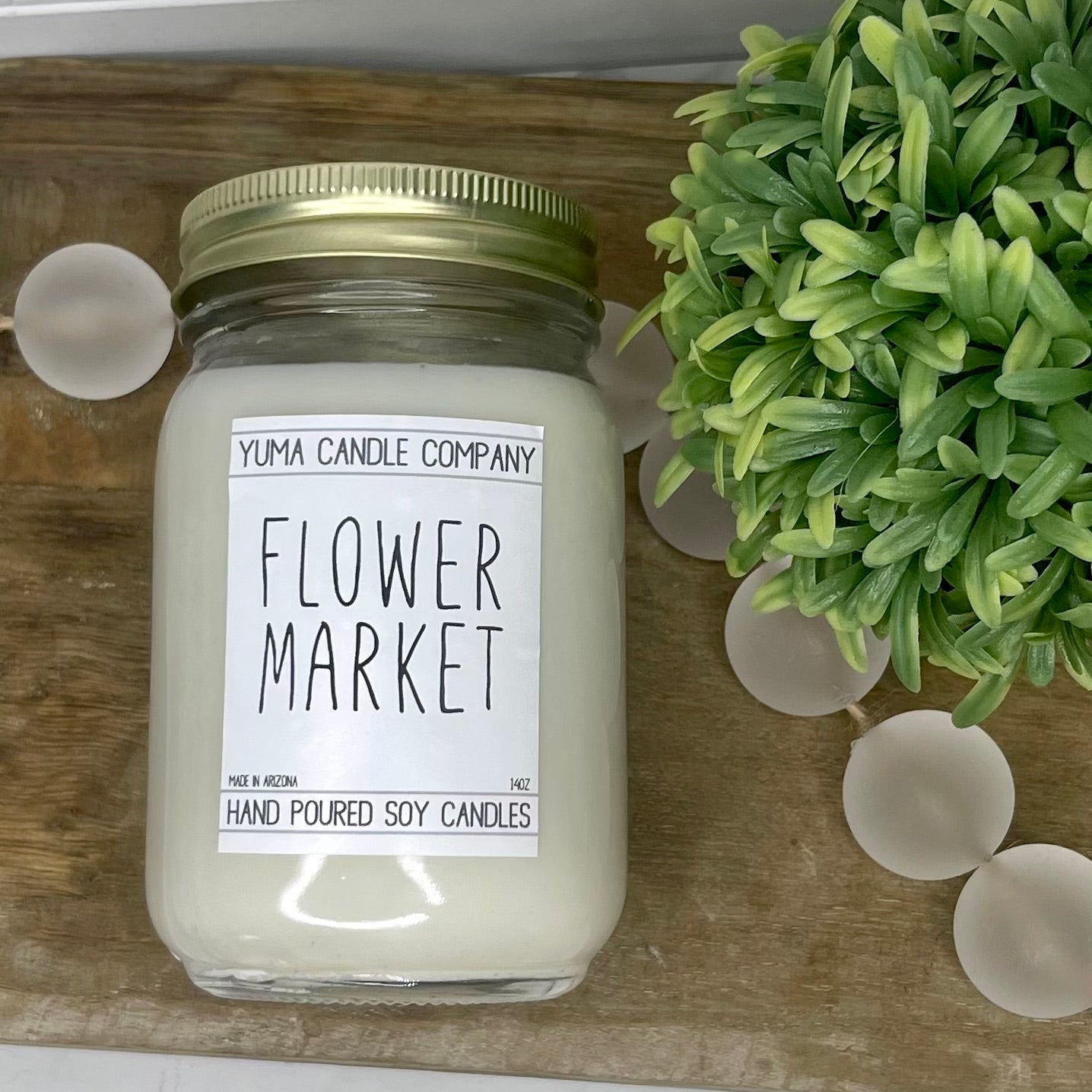 Flower Market Soy Candle